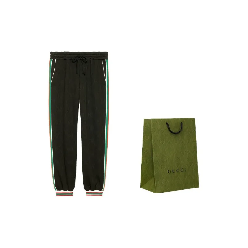 GUCCI Gg Jacquard Jersey Jogging Pant-2