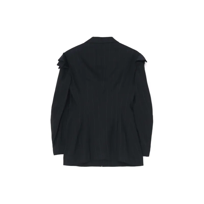 Yohji Yamamoto Y's SS24 Jacket Unisex Black-1