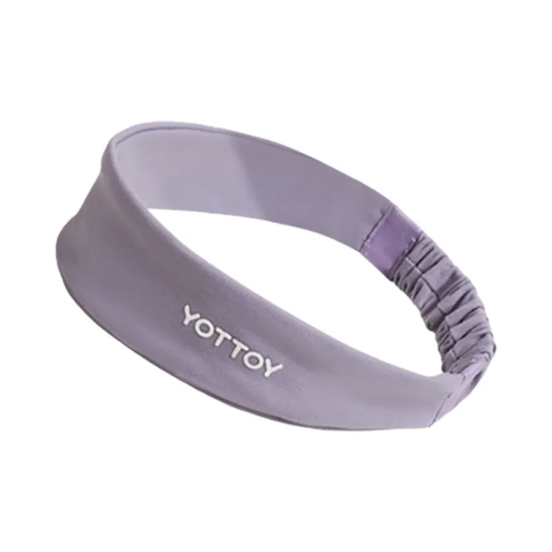 YOTTOY Sweatbands Elastic Moisture Wicking Running Sharp Black Unisex-7