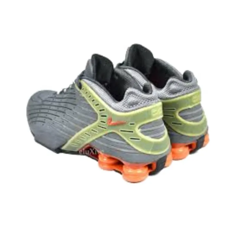 Nike Shox Xt Iv Large Graphite Orange Flash Neutral Grey-1