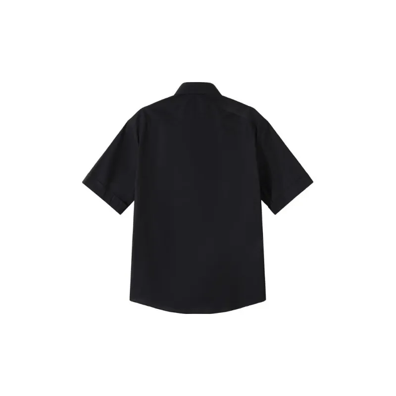 EMPORIO ARMANI SS24 Shirt Men's Black-1