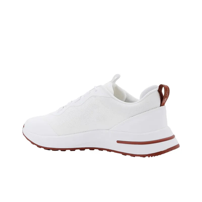 Loro Piana Low Top Casual Shoes Men's White-2