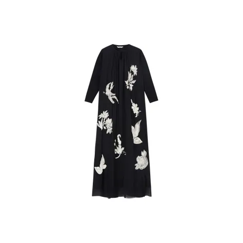 EXCEPTION Long-Sleeved Dresses Women's Black $99