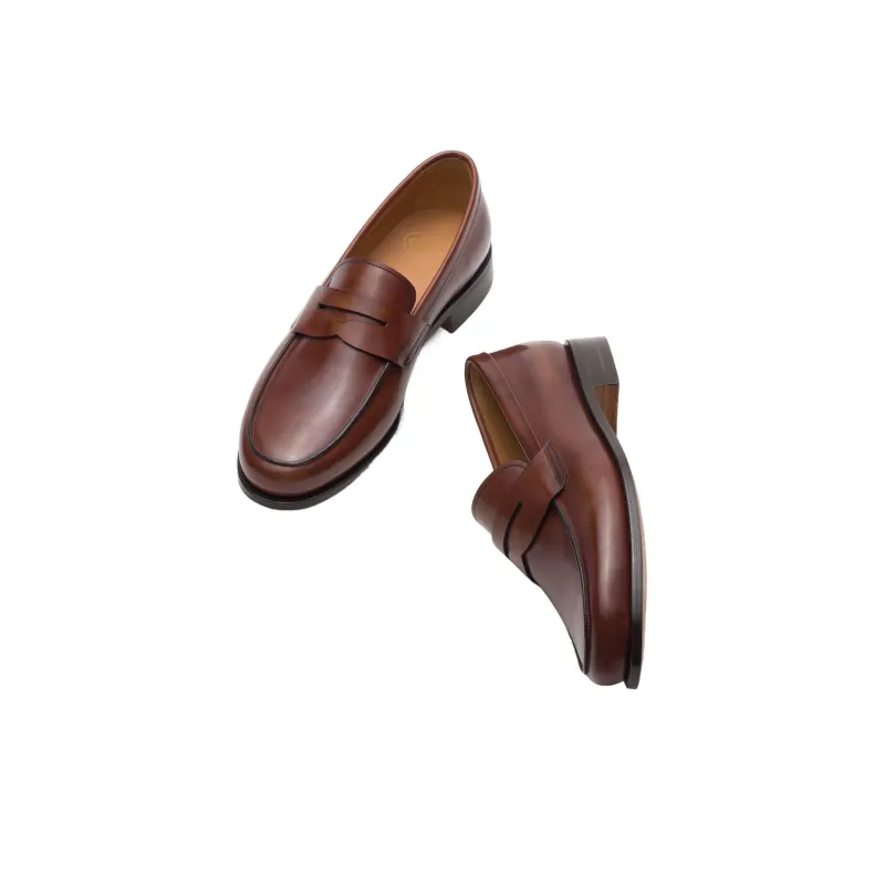 CHURCH'S Milford Leather Penny Loafers-3