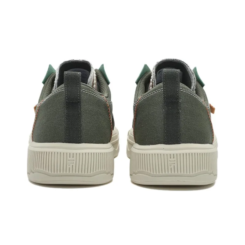 FILA FUSION POP 3 Wear Resistant Low Top Skateboard Shoes Men's Green-3