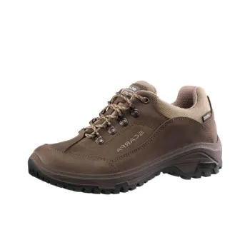 SCARPA Cyrus GTX Cushioning Wear-Resistant Low-Top Trekking Shoes Women's Brown
