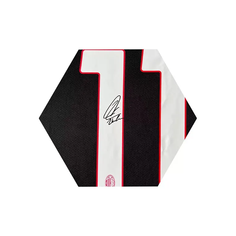 Yi Shot Jersey SA Certificate Included Framed Collection-2