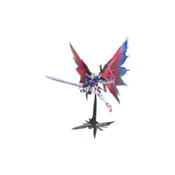 BANDAI MG Mobile Suit Gundam SEED Destiny Gundam Deluxe Special Version Light Wing With Base Model Kits 18cm