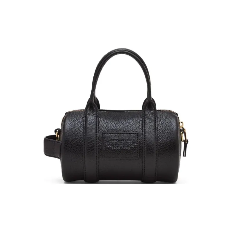 MARC JACOBS The Leather Mini Duffle Black-1