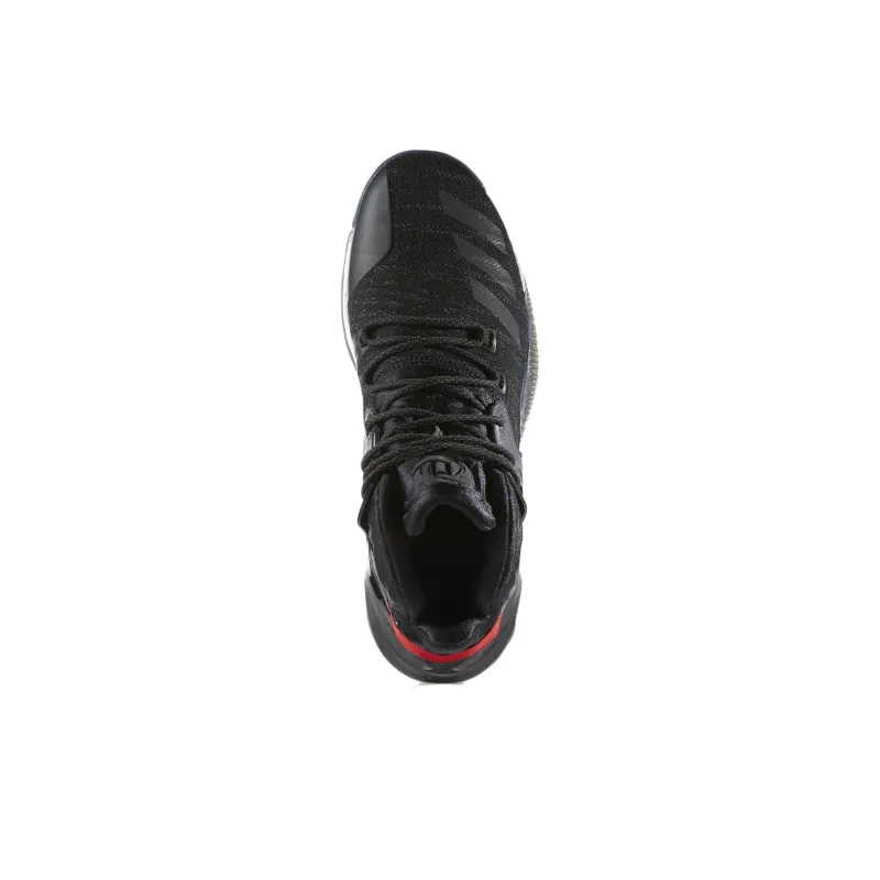 Adidas D Rose 7 Black Scarlet Red-3