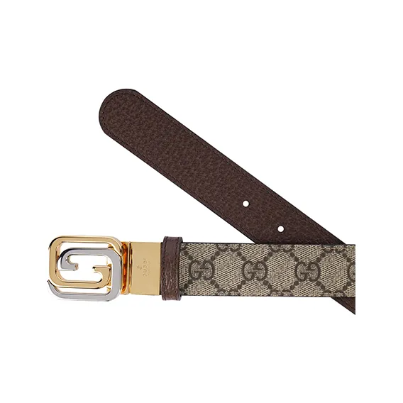 GUCCI Interlocking G Buckle Belt-3