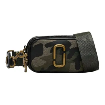 MARC JACOBS The Camo Jacquard Snapshot Camera Bag