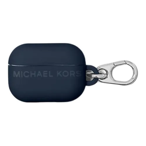 MICHAEL KORS Silicone Protective Case For Earphones Men's Marine Blue