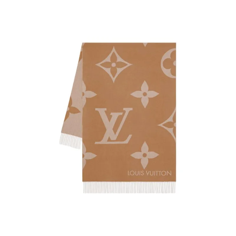 LOUIS VUITTON Monogram Giant Scarf-0