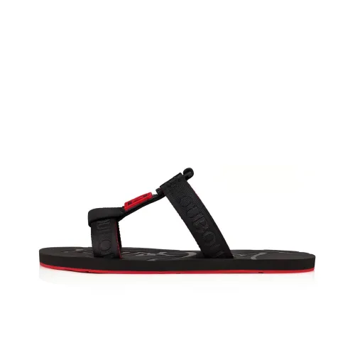 Christian Louboutin Slide Slippers Men Black