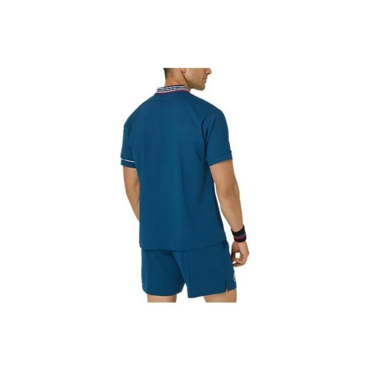 Asics Classic Polo Shirt Polo Shirt Men's Taupe-1