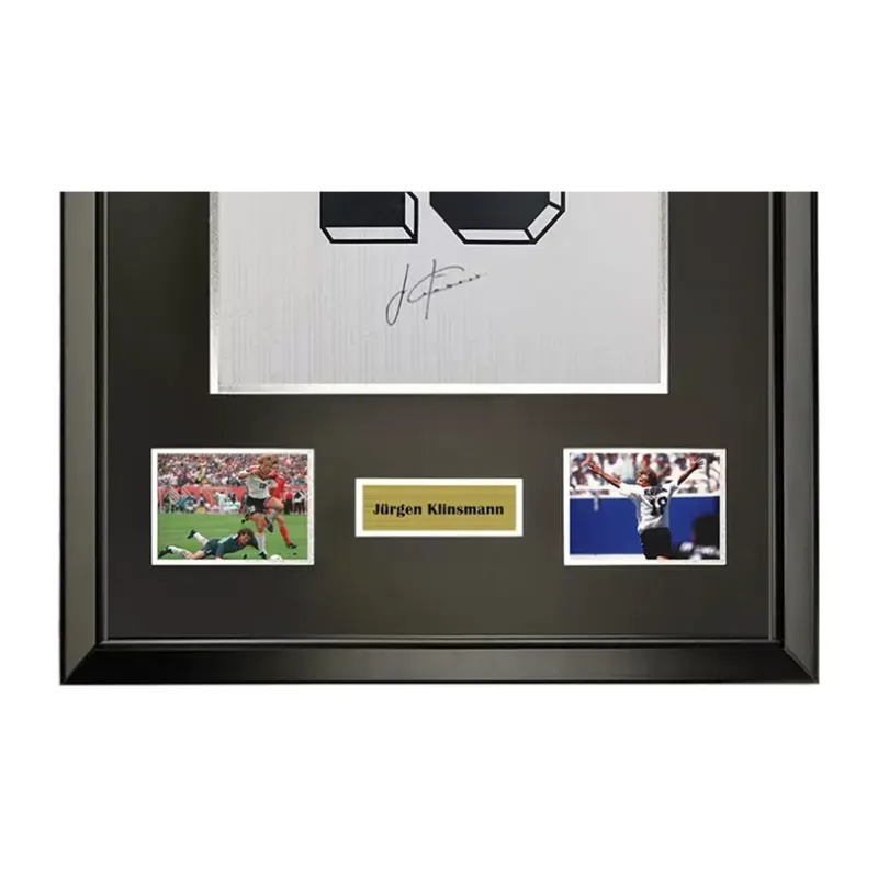 Yi Shot Jersey SA Certificate Included Framed Collection-2