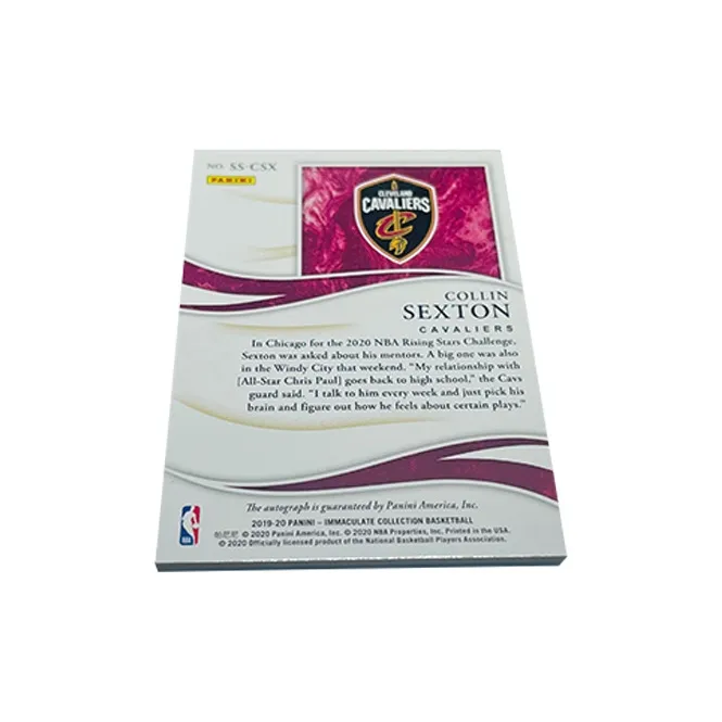 PANINI Colin Sexton Star Card Pass Sports Cards 1 Pc-1