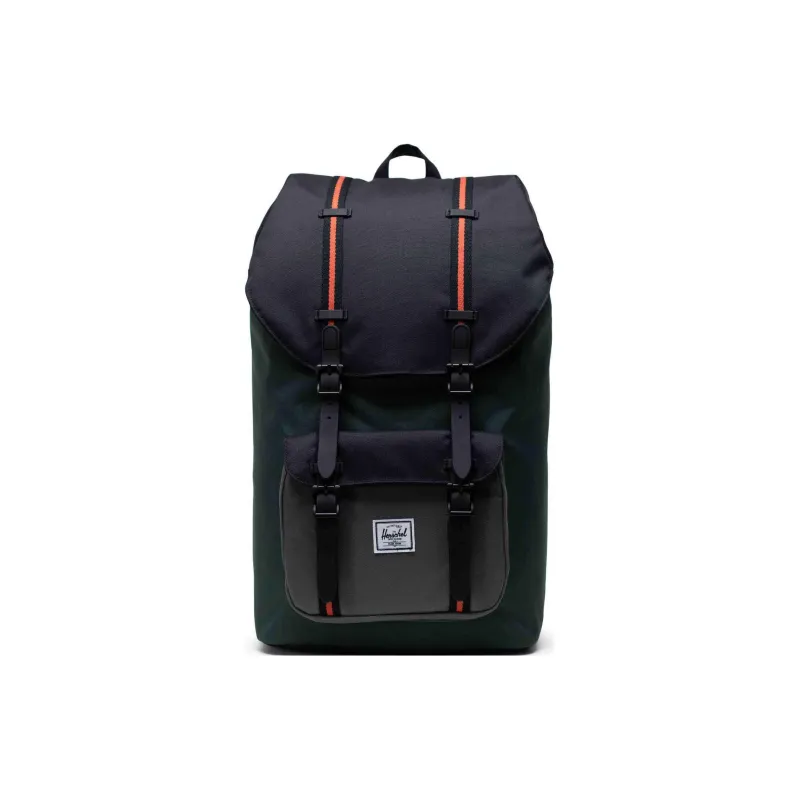 Herschel Polyester Backpack Large Size Unisex Deep Forest Green-0