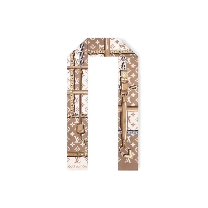LOUIS VUITTON Silk Scarves Women's Multicolor-0
