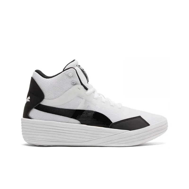 PUMA Clyde All Pro Mid White/Black-1