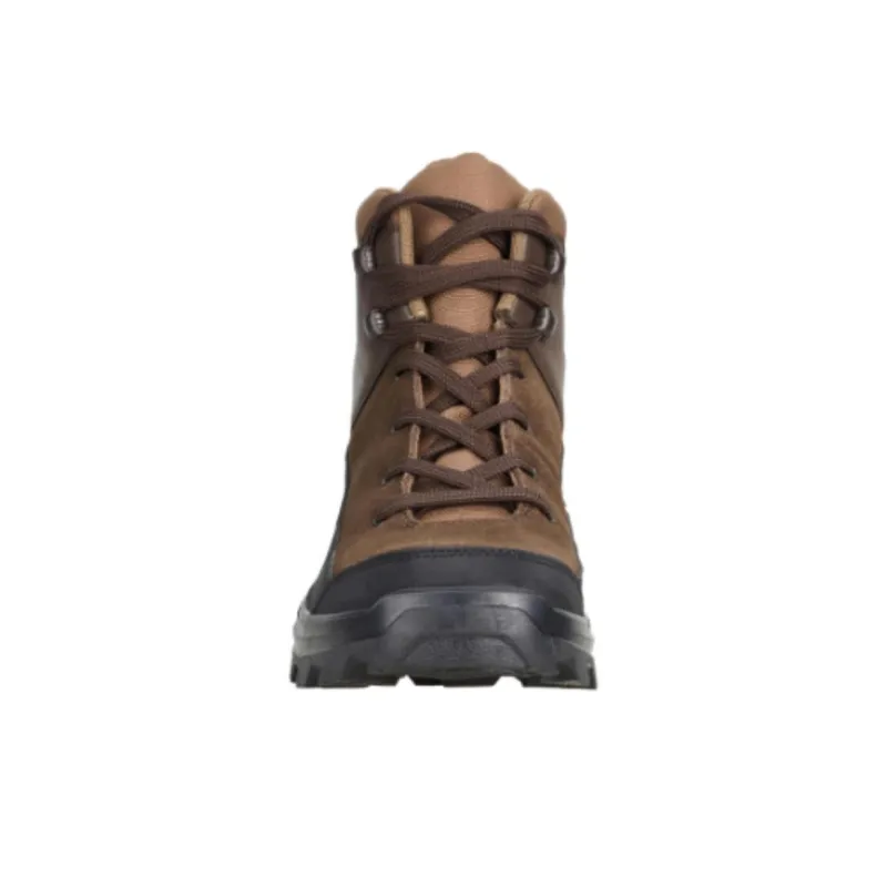 DECATHLON Wildlife 100 Slip-Resistant Mid-Top Hiking Shoes Men's Coffee-3