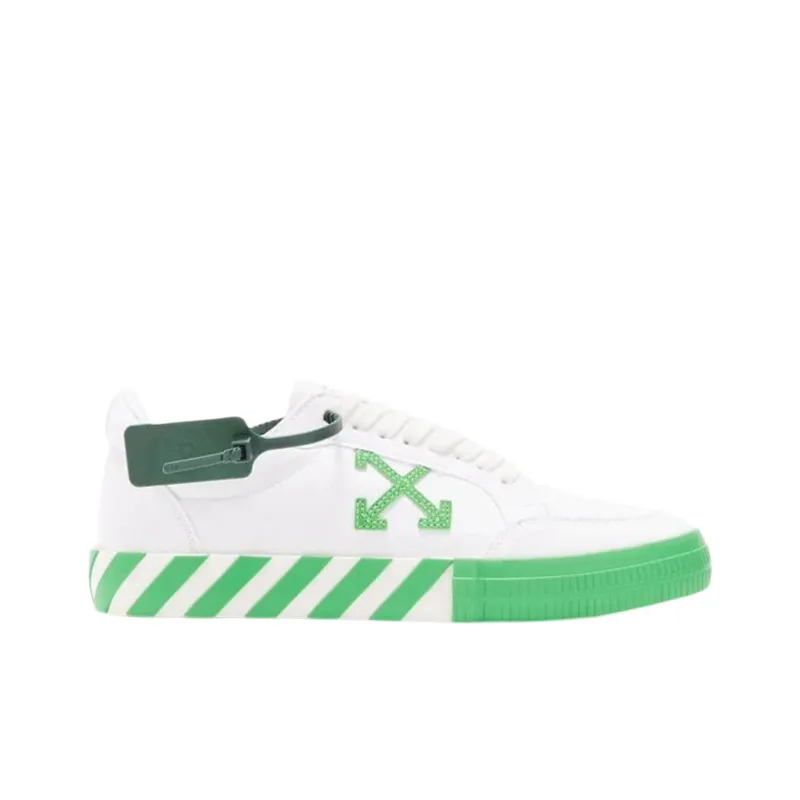 OFF WHITE Vulc Low White Fluo Green-1