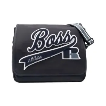 HUGO BOSS Fabric Messenger Bag, Shoulder Bag, Crossbody Bag Men's Marine Blue