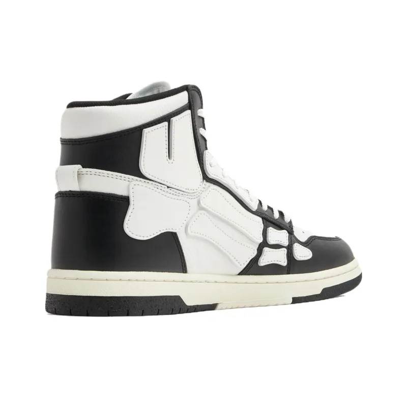 AMIRI Skel High Tops Black White-3
