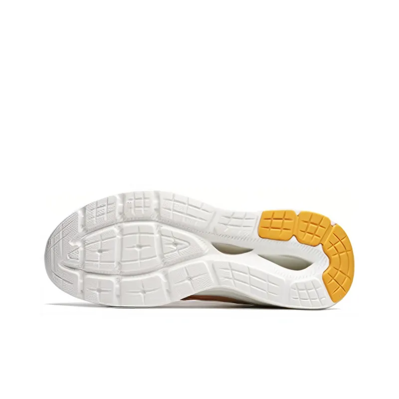 XTEP Dust Anti Slip And Wear Resistant Breathable Low Top Running Shoes Men's White Yellow Green-4