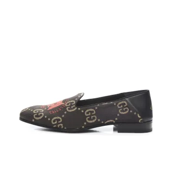 GUCCI GG Casual Single Shoes Men's Brown