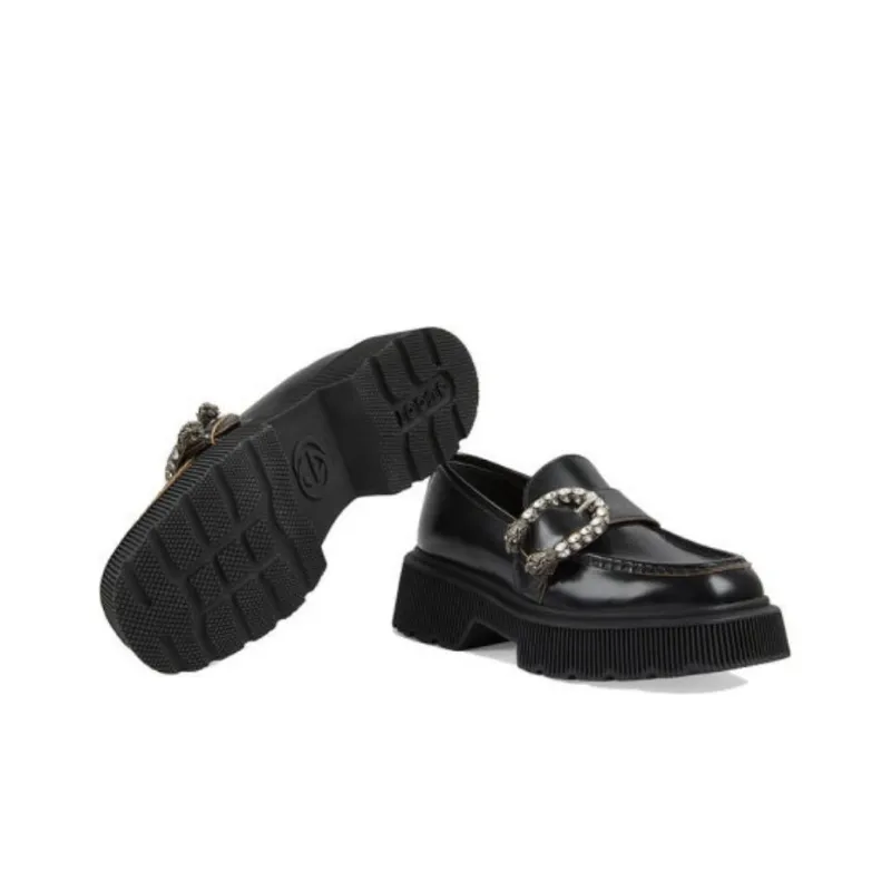 GUCCI Platform Shoes Women's Black-3