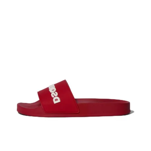 DSQUARED 2 Slide Slippers Women's Red