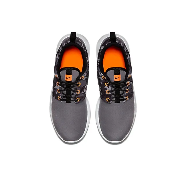 Nike Roshe One Cushioning Anti-Slip And Wear-Resistant Low-Top Casual Running Shoes Women's Gray-2
