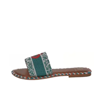De Siena Slide Slippers Women's Green