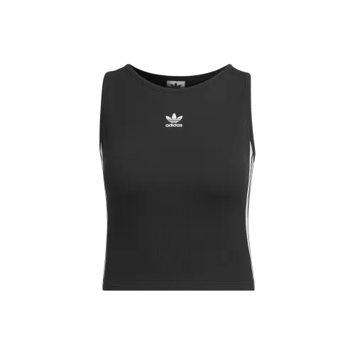 Adidas Originals 3-Stripes Tank Tops Women's Black