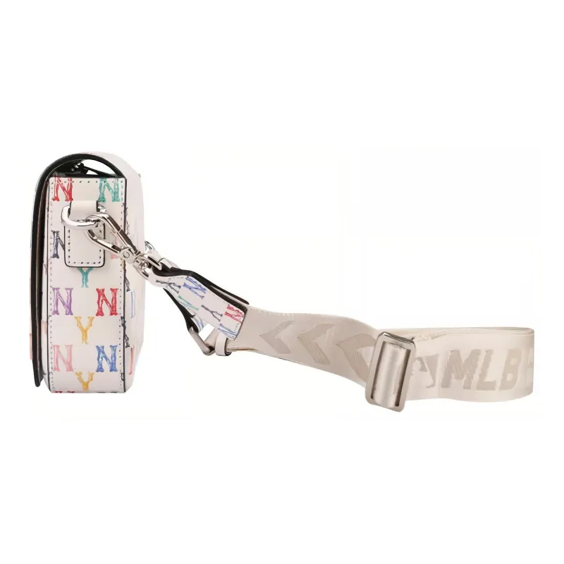 MLB Monogram Collection MONOGRAM Collection Cotton Mahjong Bag Shoulder Bag Crossbody Bag Regular Unisex White-3