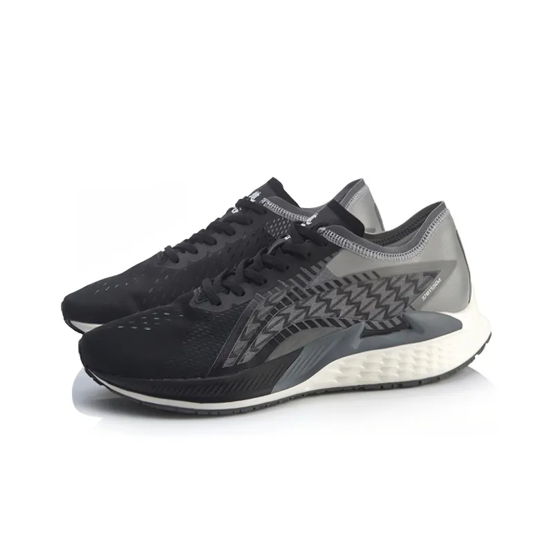 LiNing Low Top Running Shoes Men's Black-2