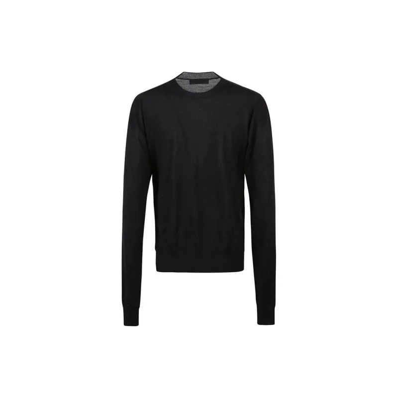 JIL SANDER Crewneck Knitted Sweater-1