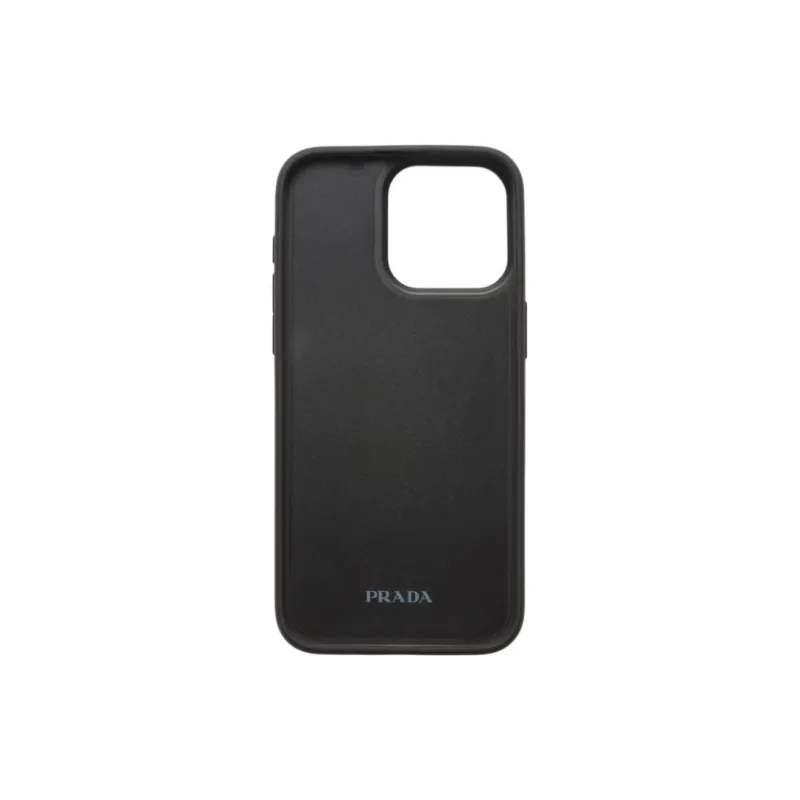 PRADA Saffiano Leather IPhone 15 Pro Max Case And Bag Accessory Men's Green-1