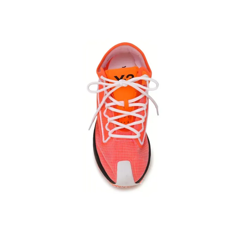 Y 3 Y 3 Ratio Racer Cushioning, Wear Resistant Low Top Casual Shoes Unisex Orange-4