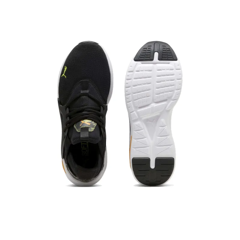 PUMA Softride Enzo Evo Shock Absorbers With Slip Resistant Features Low Top Running Shoes Unisex Black-3