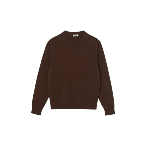 Sandro Sweaters Men Brown