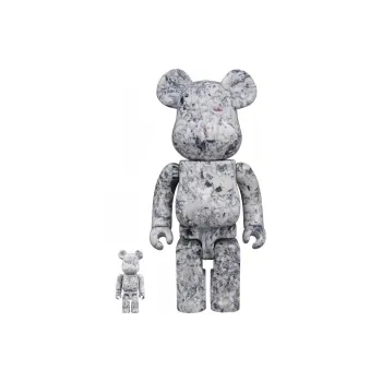 BE@RBRICK x OSBBAT Brand Collaboration Rough Draft Trendy Figures