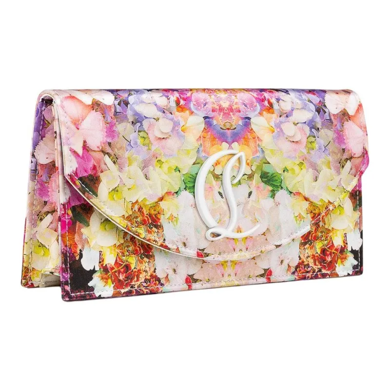 CL LUBOTING Jacquard Satin One Shoulder Crossbody Clutches Women's Multicolor-1