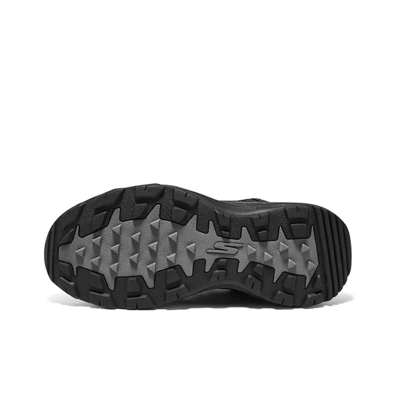 Skechers Durable Breathable Low Top Casual Running Shoes Women's Black-4