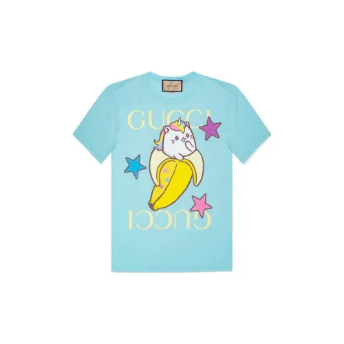 GUCCI T-Shirts Women's Light Blue