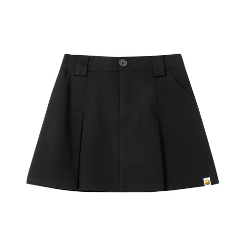 B.Duck Casual Short Skirts Women's Black