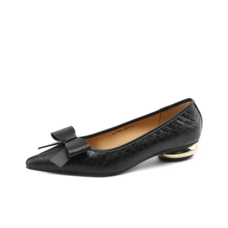 MARINO FABIANI Casual Single Shoes 2.5cm Women's Black-0