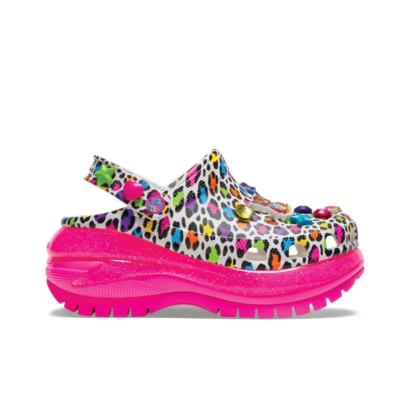 Crocs Classic Mega Crush Clog Lisa Frank-1